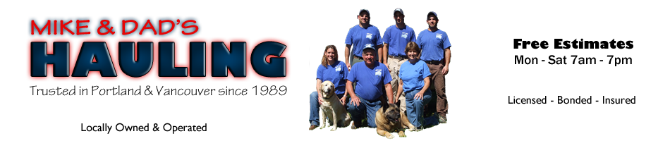 Junk Removal | Appliance Pickup | Garbage Hauling Portland Oregon
